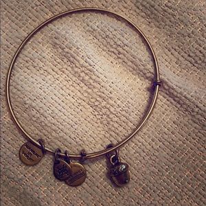 Golden Acorn Alex & Ani Bracelet